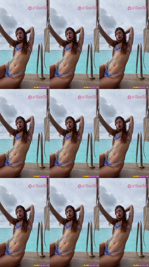 Aliza Sexy Babe Strips Tiktok