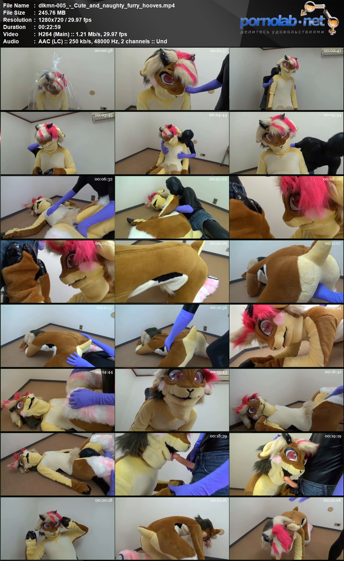 dlkmn 005 Cute and naughty furry hooves mp 4