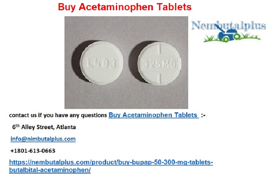 Buy Acetaminophen Tablets