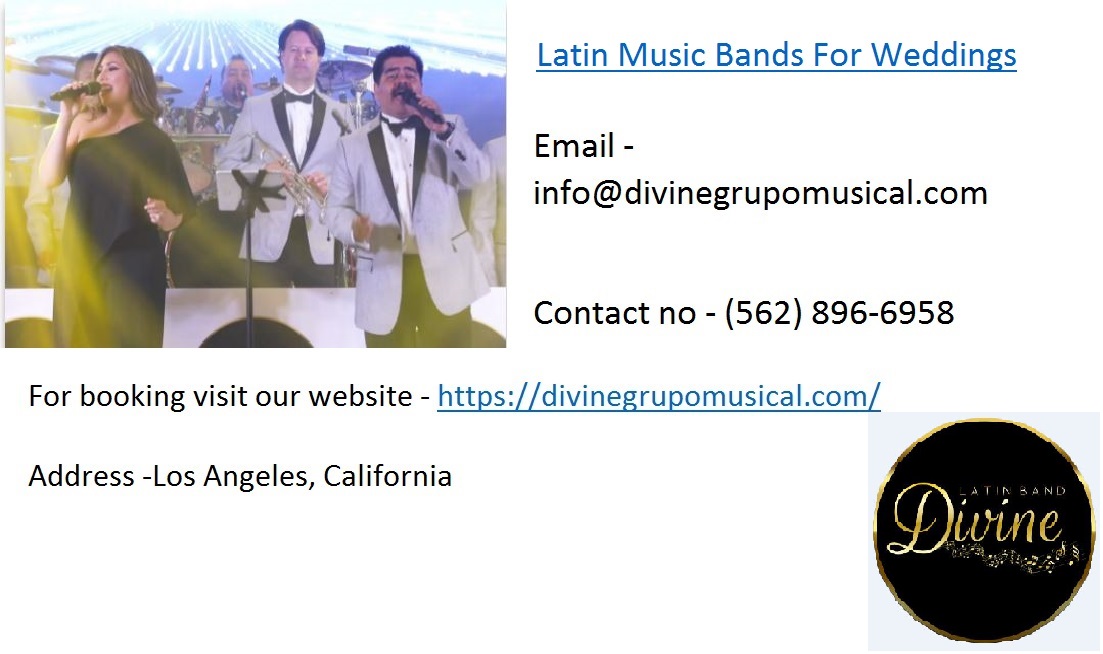 Latin Music Bands For Weddings