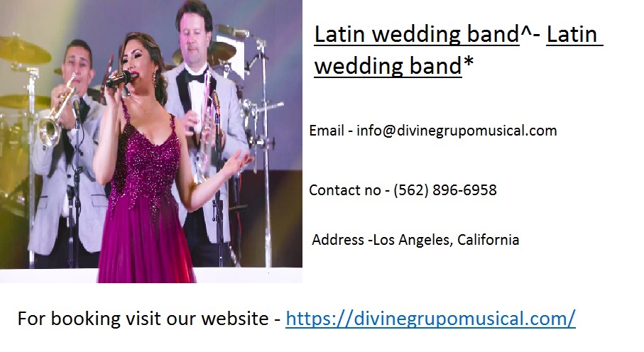Latin wedding band Latin wedding band 1