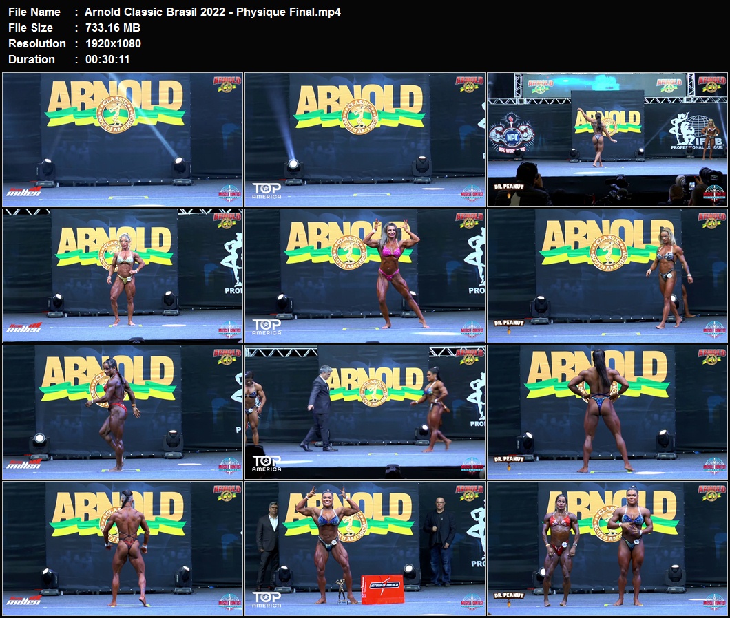 Arnold Classic Brasil 2022 Physique Final