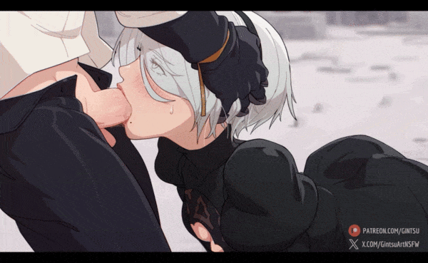 2B’S SEX LESSON  Nami X Luffy