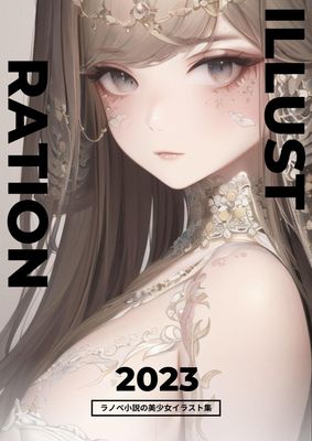  [Artbook] Ranobe shosetsu no ILLUSTRATION 2023 ラノベ小説の表紙に使いたい美少女イラスト集 ILLUSTRATION 2023