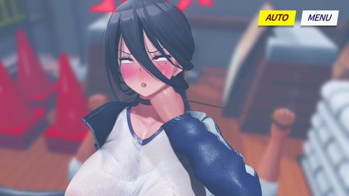 ハスミのおほ声首絞めックス