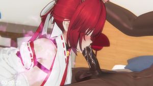 Fox Spirit Shrine Maiden ⑤: Tied-Up Fox ②