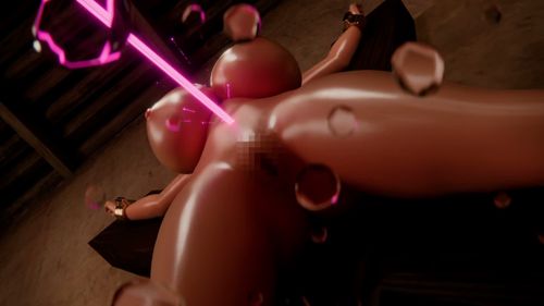 Unleashing the Orgasm Beam: A Lewd Fantasy Twist