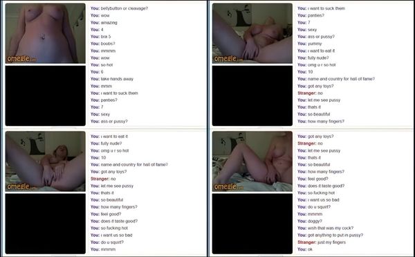 Omegle Girl 3playing The Game