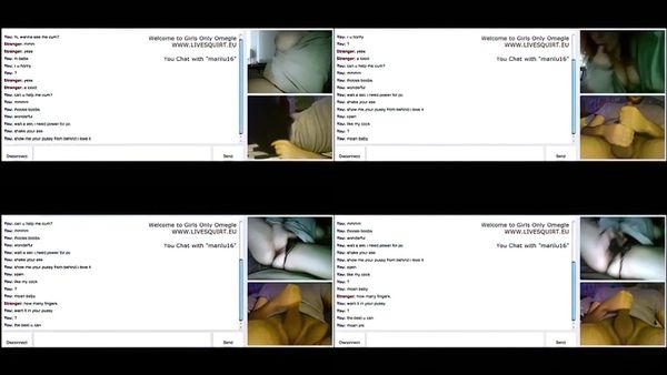Teen W Big Tits  Hairy Pussy Masturbate With Hairbrush Webcam Omegle Chat
