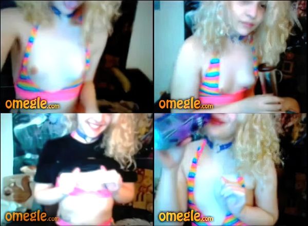 Hot Blonde From Omegle