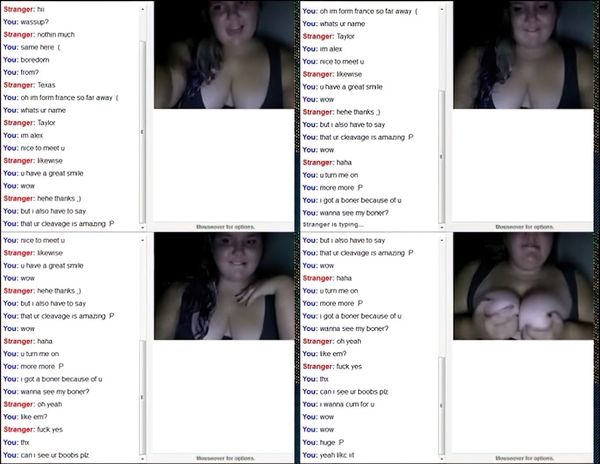 Omegle 2 Big Saggy Tits Ladawn From Dates25com