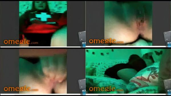 Omegle Teen Flashes Nice Tits And Spreads Pussy