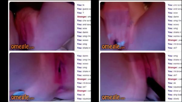 Omegle Hot Teen Gets Nude