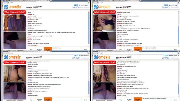 Omegle Hottie Is Obsessed With My Cock Part 1