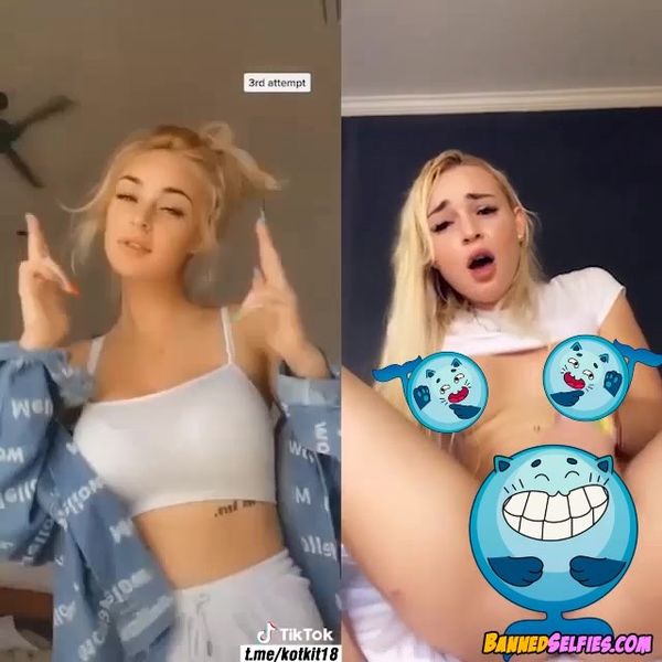 April – Horny Highschool Girl Selfshot On Tiktok