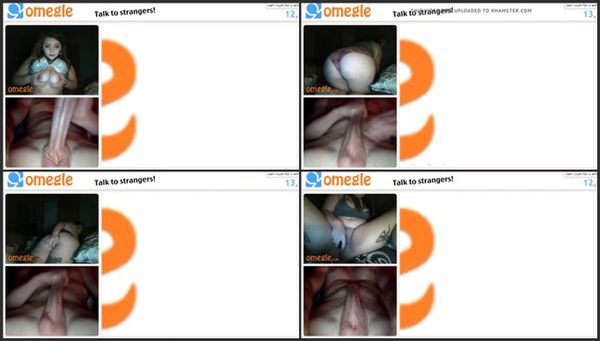 21 Years Old Omegle Teen Shows Big Ass And Tits