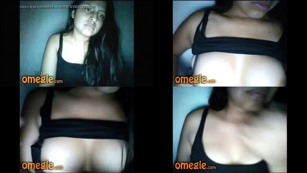 Omegle Hot Teen Gets Nude