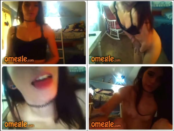 Omegle Hot Teen Gets Wet 40