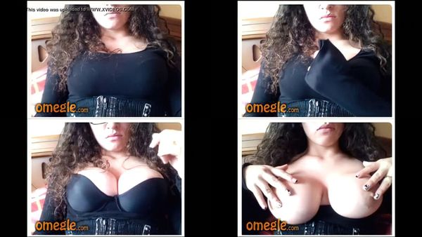 Omegle Hot Teen Gets Nude